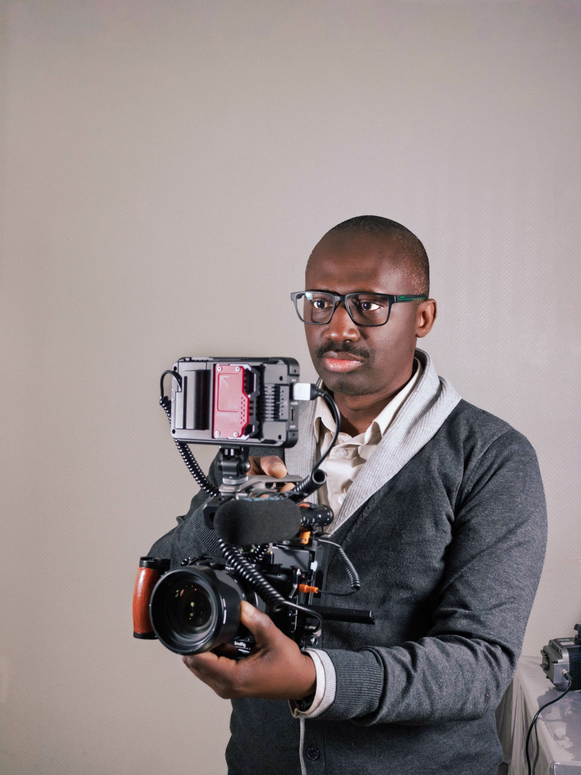 Ahmed Dia en tournage — Galeah Studio